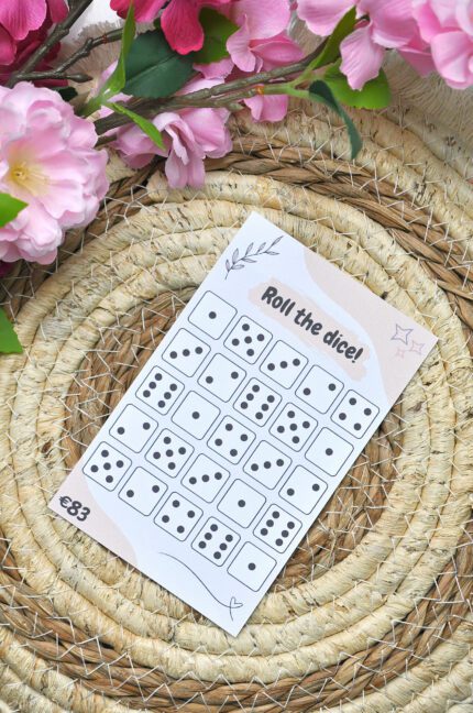 Roll the dice saving challenge
