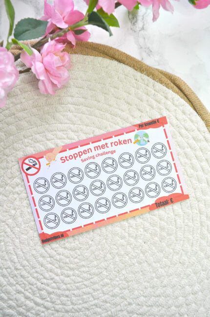 Stoppen met roken saving challenge