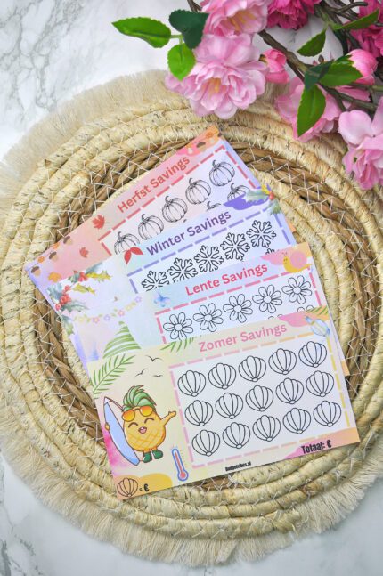 Seizoen saving challenges - bundel (4 stuks)