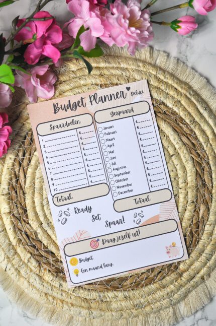 Budget planner A5 - Deluxe