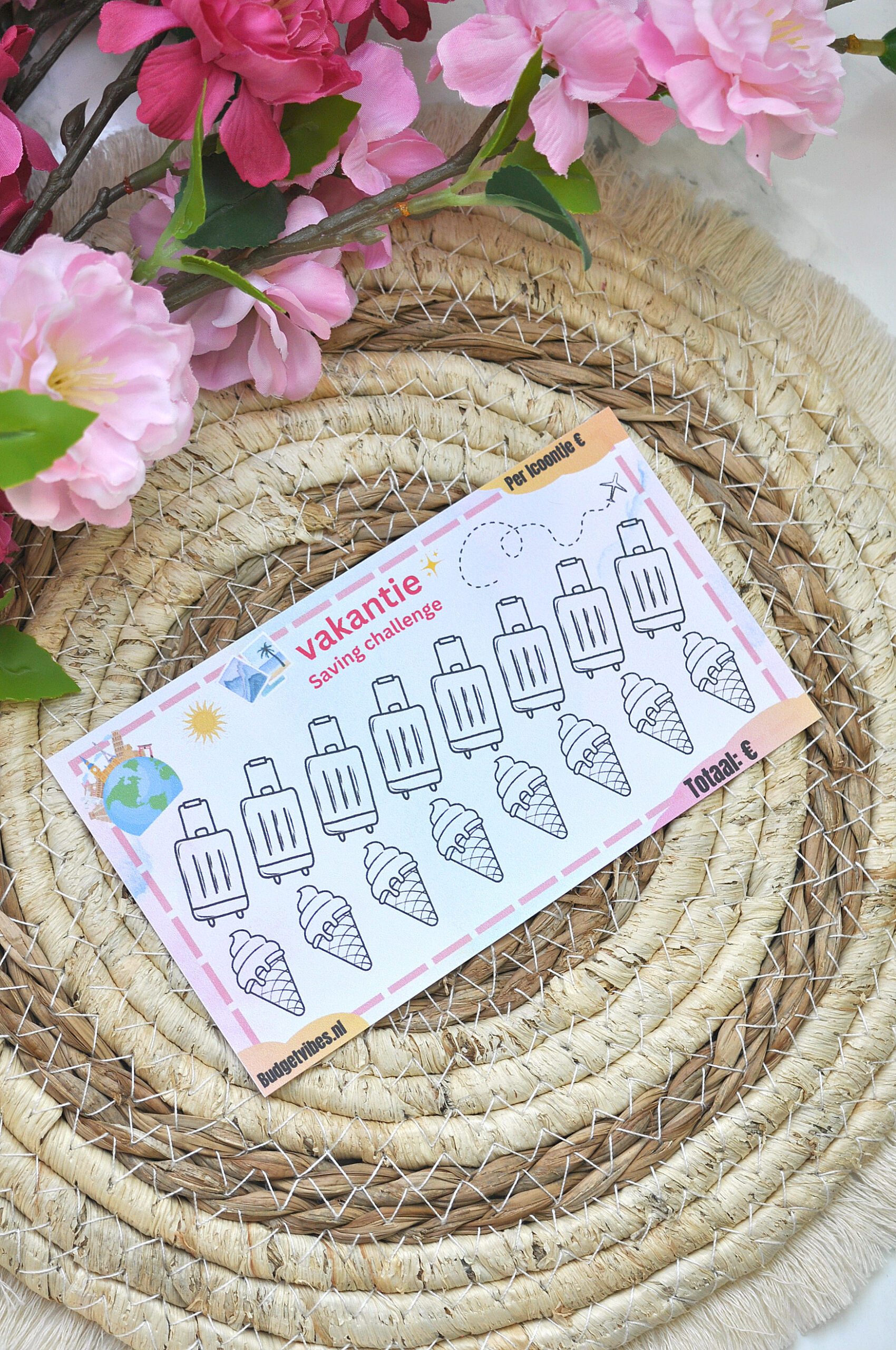 Vakantie saving challenge Vakantie saving challenge