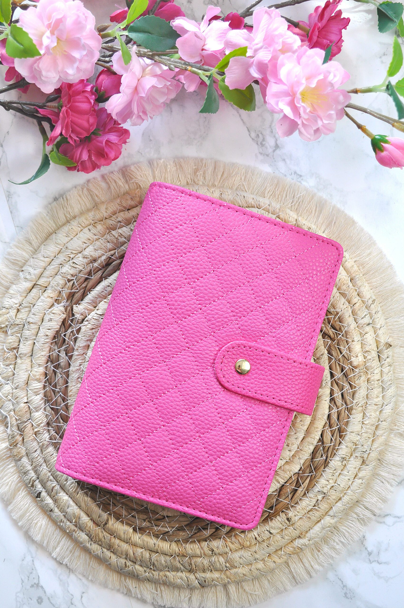 budget binder Chic a6 - hot pink budget binder Chic a6 - hot pink