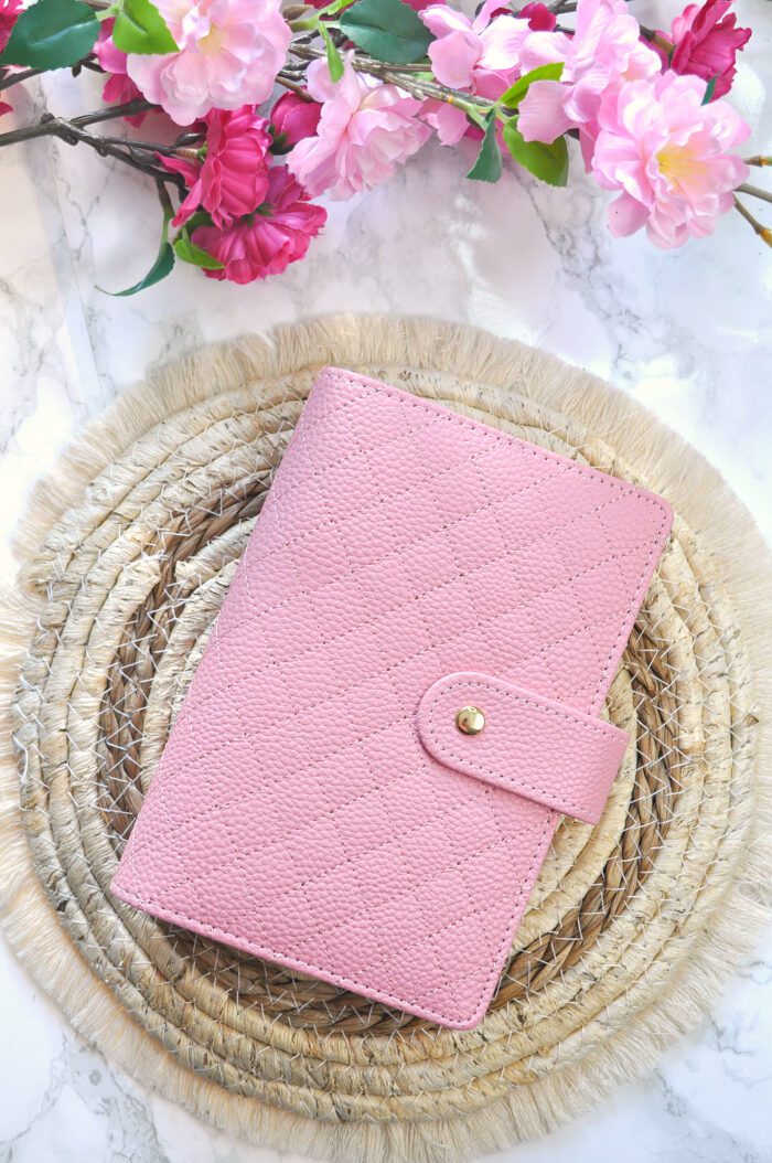 budget binder Chic a6 - roze