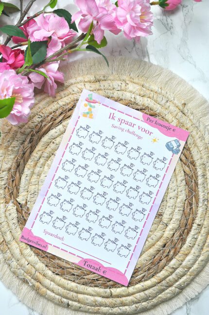 A5 Ik spaar voor challenge