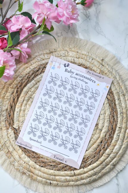 A5 Baby Accessoires challenge