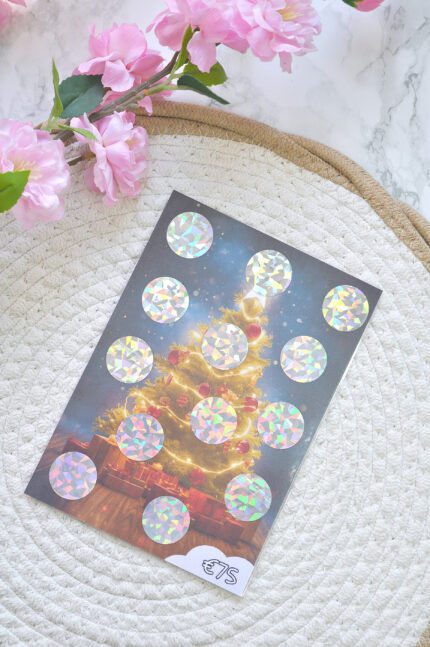 A5 Kerst kras challenge