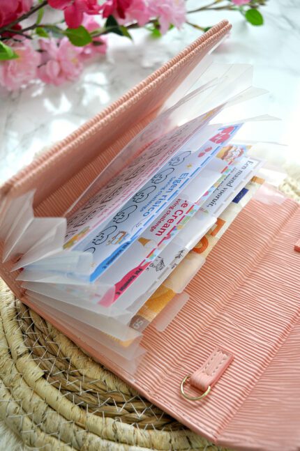 Budget Pocket Organizer - Koraal Roze