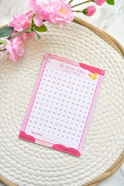 A5 Ik Spaar €363 Challenge