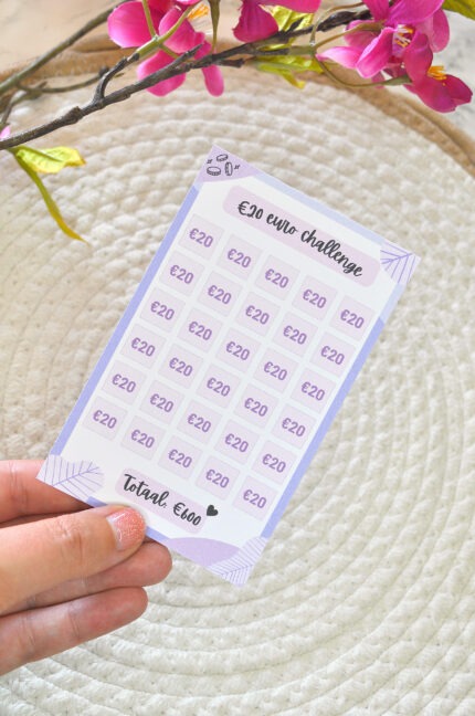 20 euro challenge purple